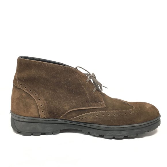 Salvatore Ferragamo Ankle Boots Size 10 2E Brown main image 4